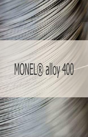 
                                                            Жаропрочная проволока MONEL® alloy 400 Жаропрочная проволока MONEL® alloy 400 