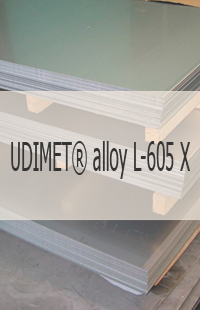 
                                                            Жаропрочный лист UDIMET® alloy L-605 Х Жаропрочный лист UDIMET® alloy L-605 UNS R30605